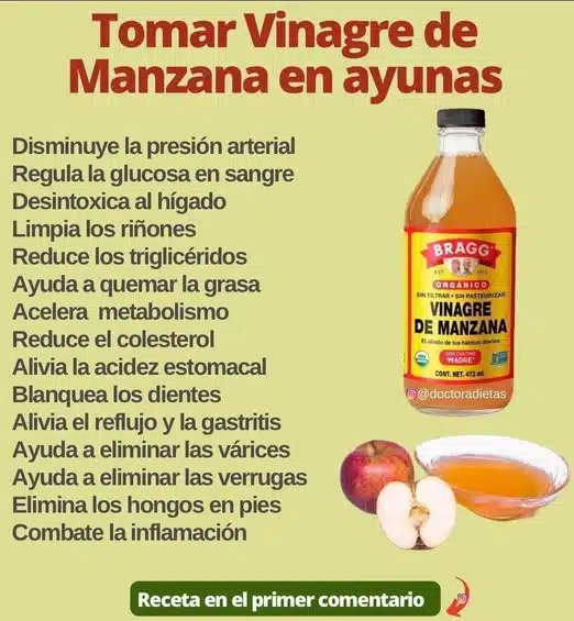 Vinagre de Manzana: Beneficios para Digestión, Piel, Peso y Control de Azúcar en Sangre 2 712
