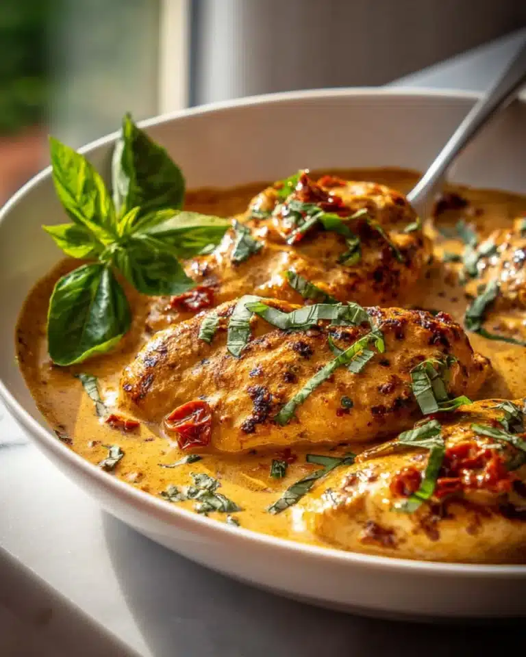 Toskanisches Sahne Hähnchen: Cremig, Saftig, Schnell!