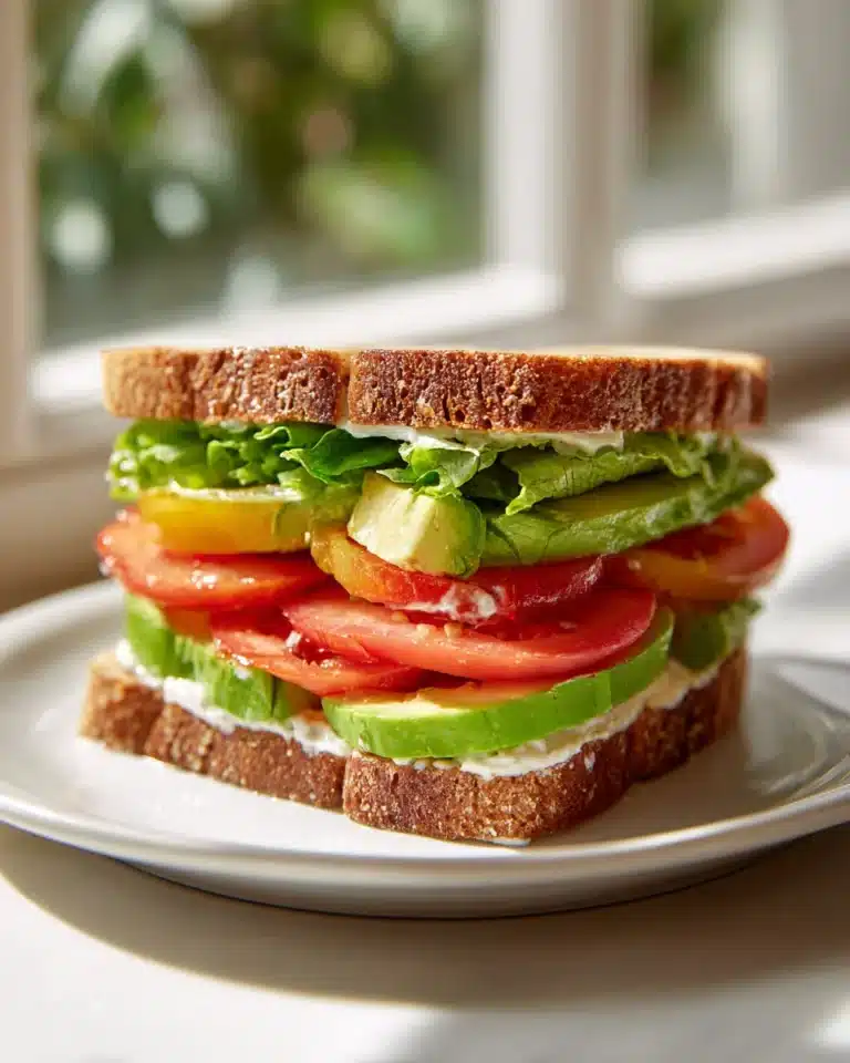 Leckeres Caesar Sandwich: Avocado, Tomaten & perfekter Genuss