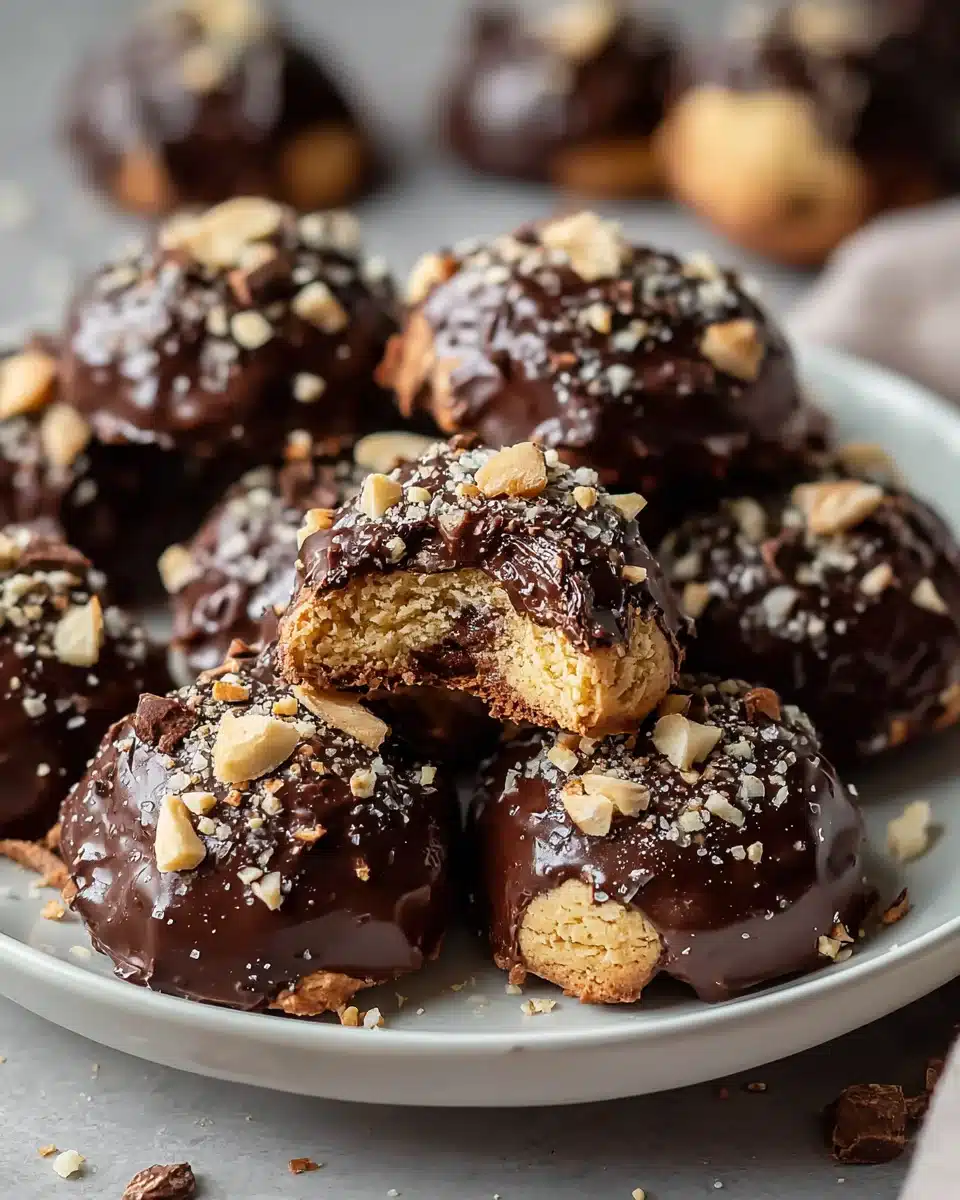 Rocher Plätzchen: Himmlische Nougat Schoko Weihnachtskekse