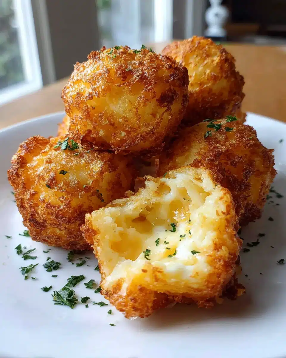 Käse-Püree-Puffs Rezept: Knusprige Leckerbissen genießen!