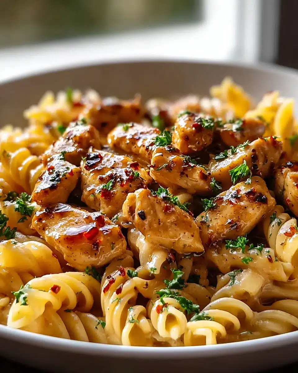 Leckeres Honey Pepper Chicken Pasta Rezept für Genießer! 4 Leckeres Honey Pepper Chicken Pasta Rezept für Genießer!