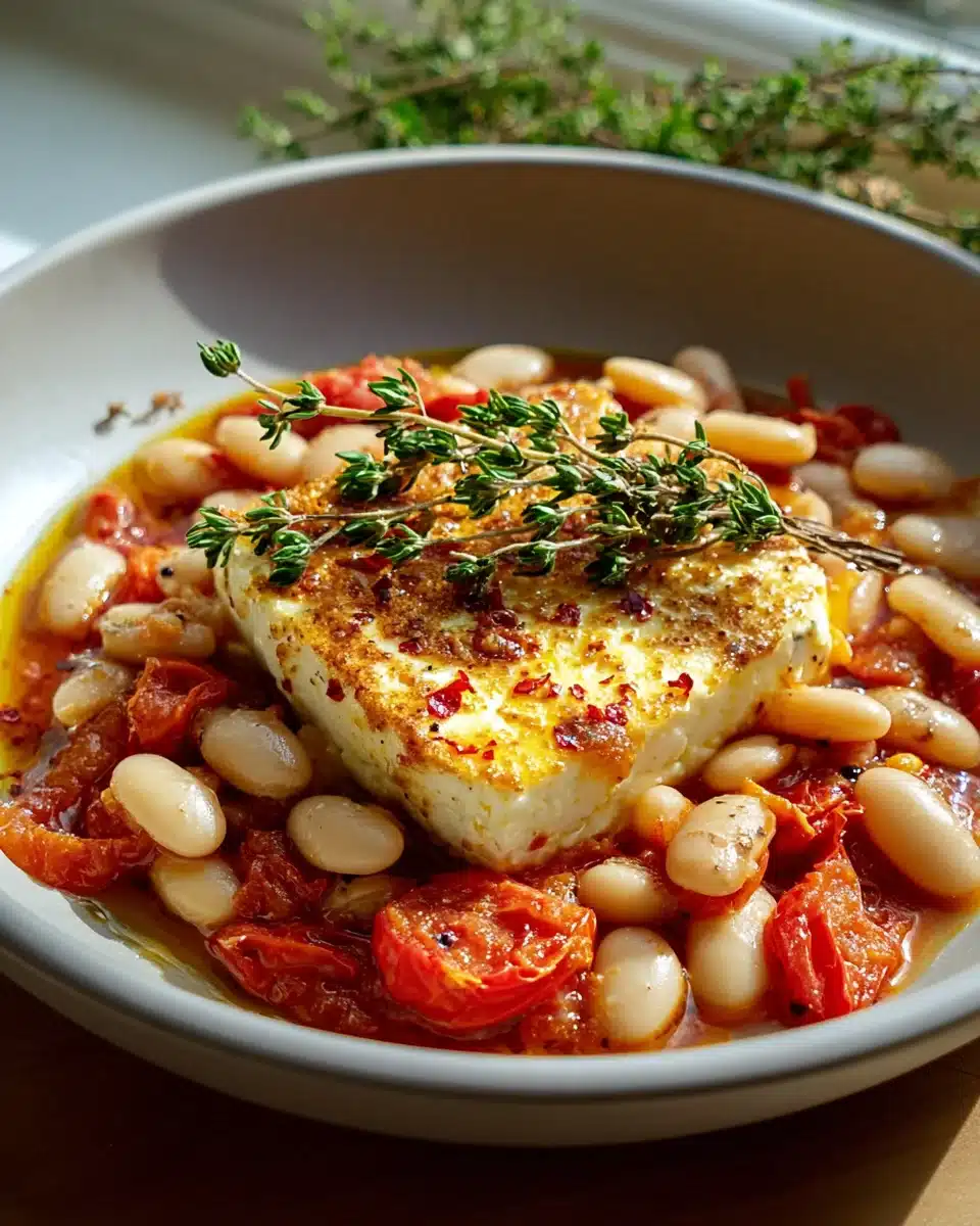 Gebackener Feta mit Riesenbohnen: Ein Genuss für Feinschmecker! 4 Gebackener Feta mit Riesenbohnen: Ein Genuss für Feinschmecker!