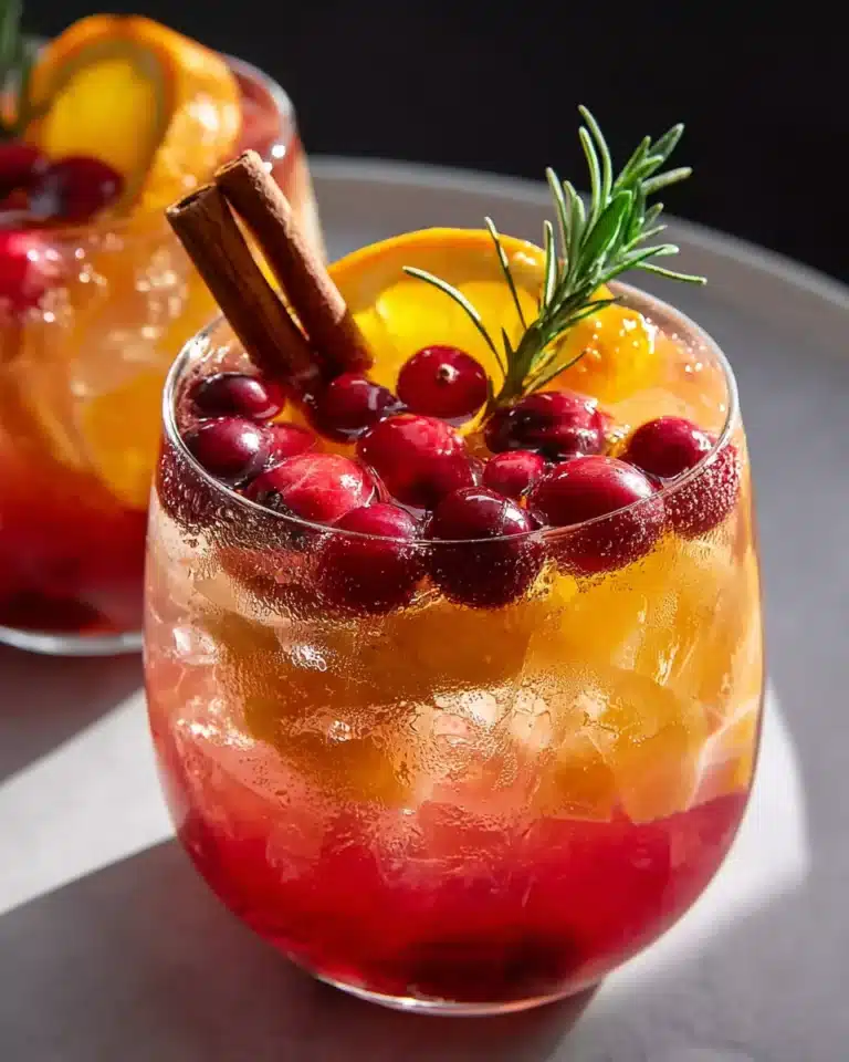 Festlicher Thanksgiving Mocktail: Aromatisch und alkoholfrei!