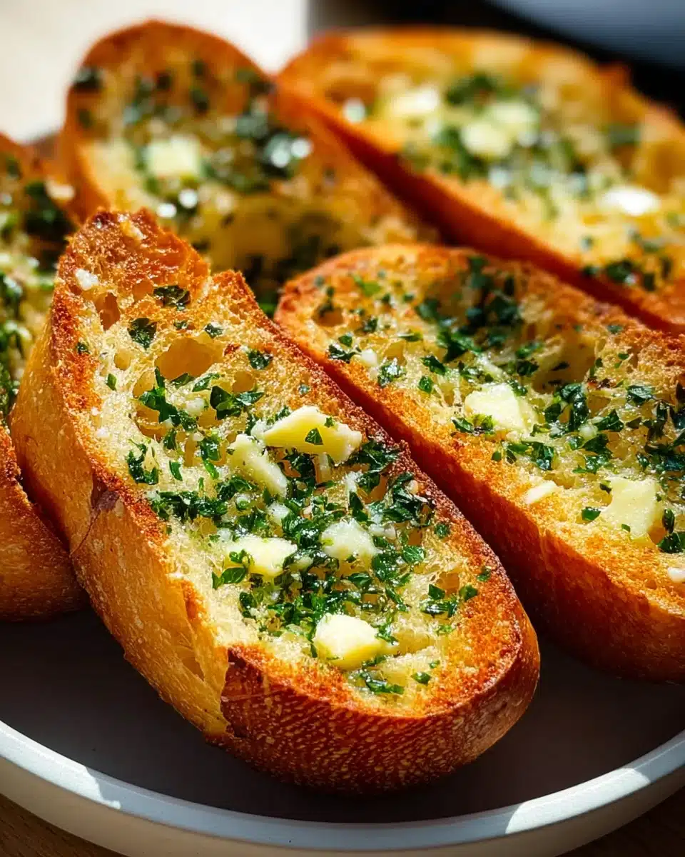 Knuspriges Knoblauchbrot aus dem Airfryer – Schnell & Aromatisch!