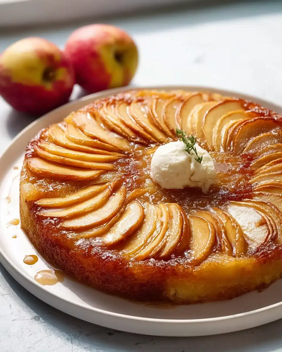 Leckeres Apfel-Upside-Down-Cake Rezept für jeden Anlass! 4 Leckeres Apfel-Upside-Down-Cake Rezept für jeden Anlass!