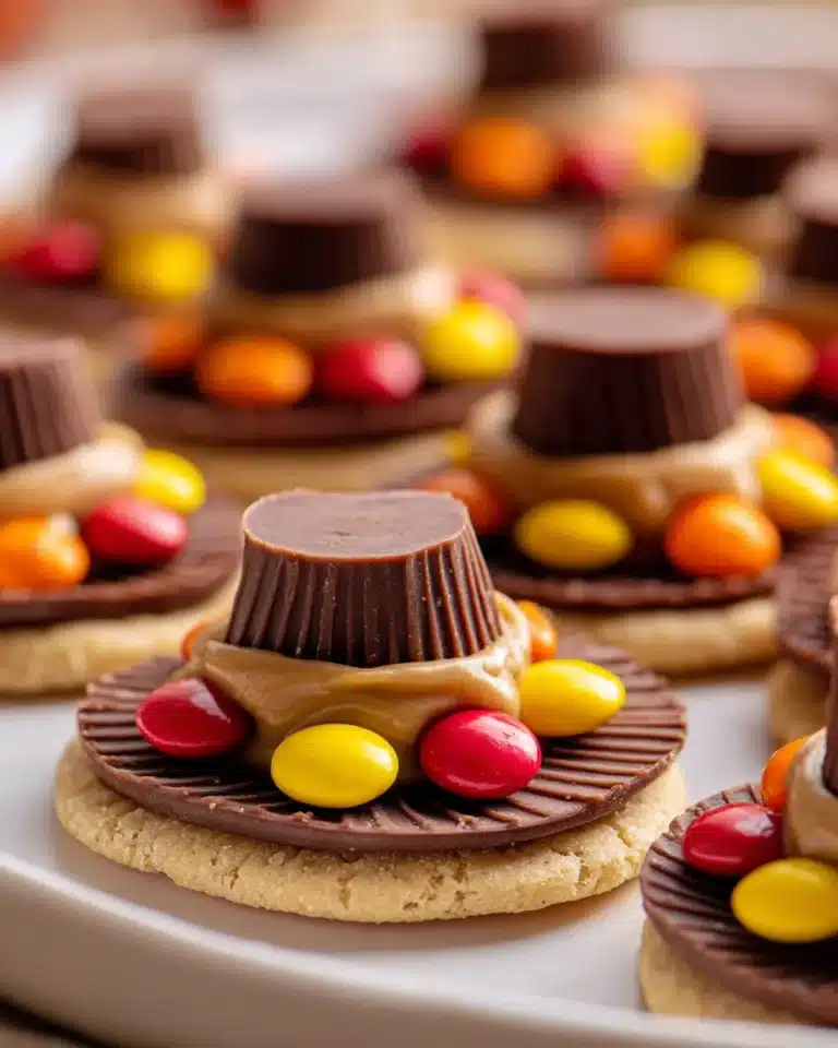 Leckere Pilgrim Hat Cookies für festliche Anlässe!