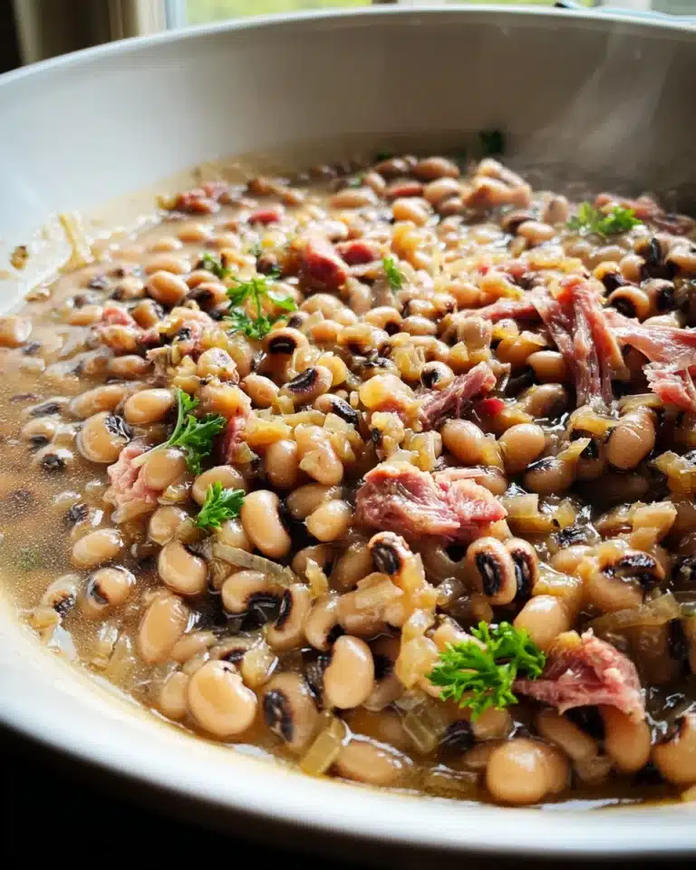 Leckere Slow Cooker Instant Pot Black Eyed Peas für dich!