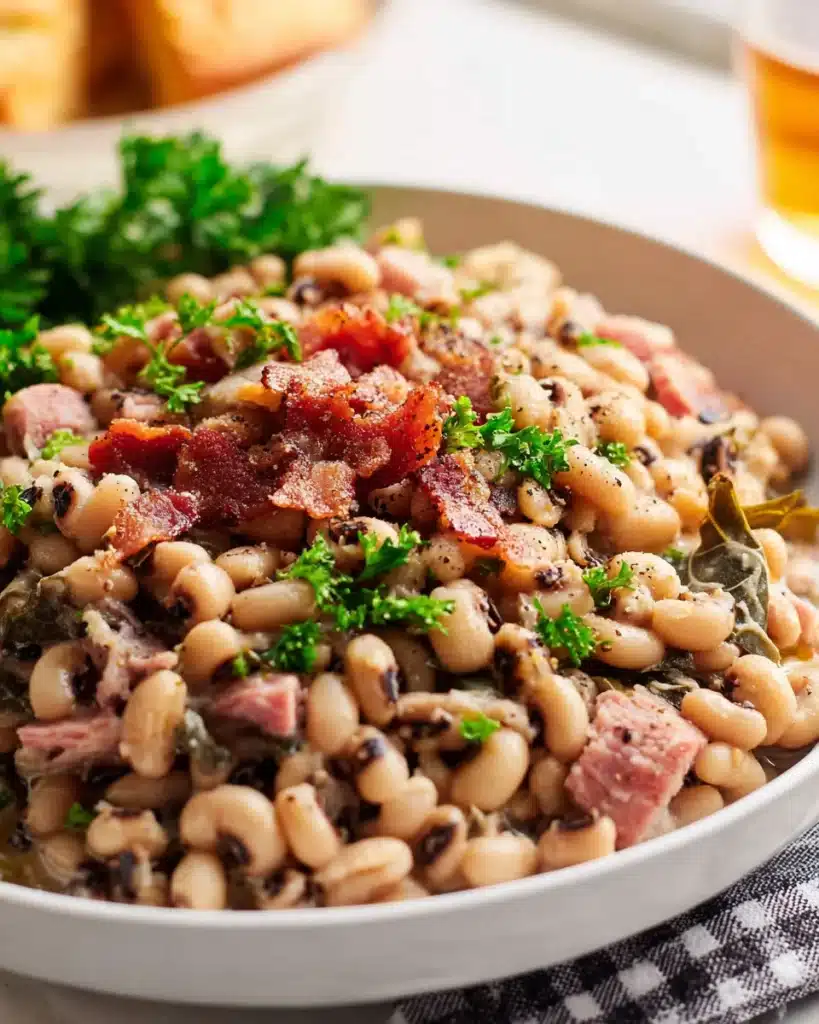 Southern Black Eyed Peas: Herzhaftes Soulfood Rezept