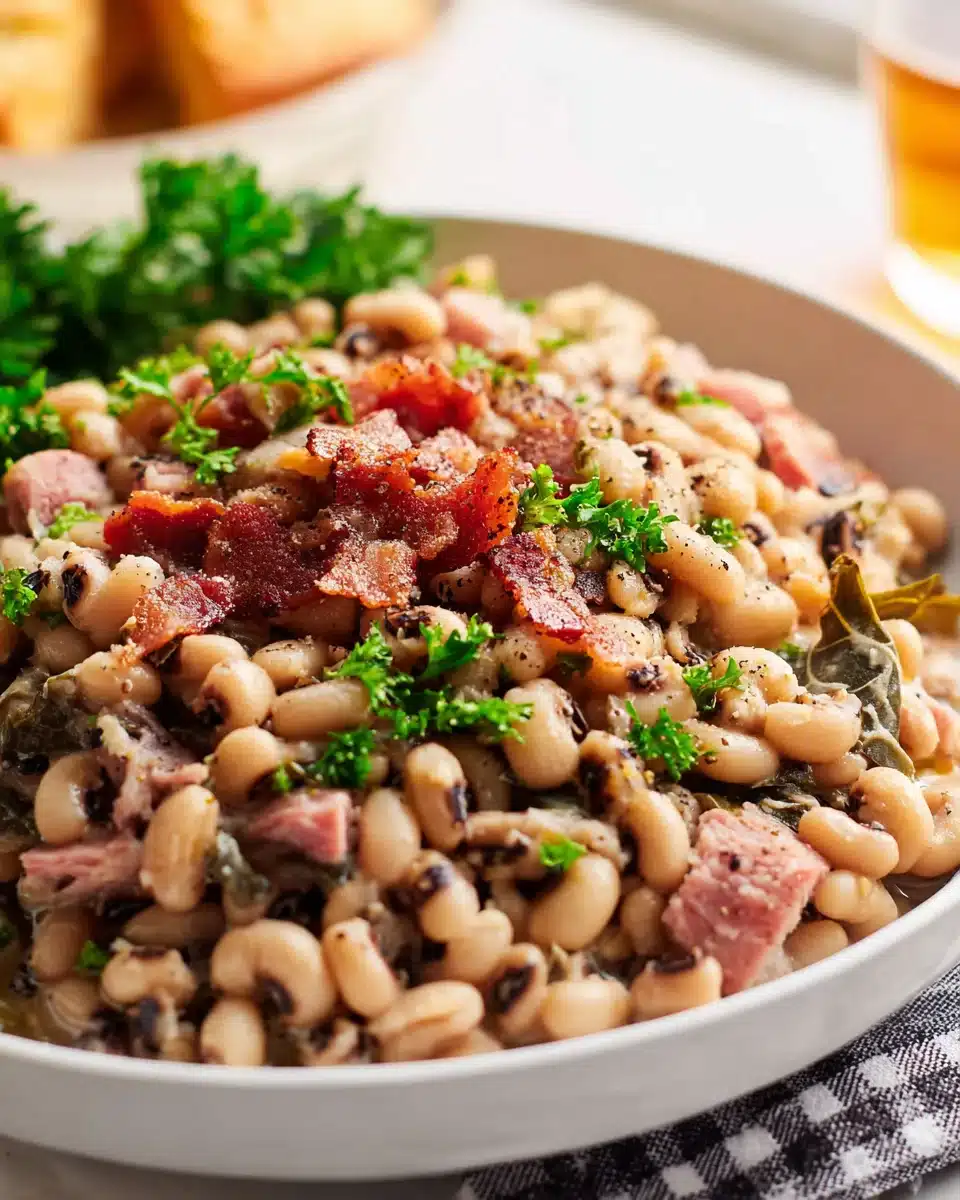 Southern Black Eyed Peas: Herzhaftes Soulfood Rezept