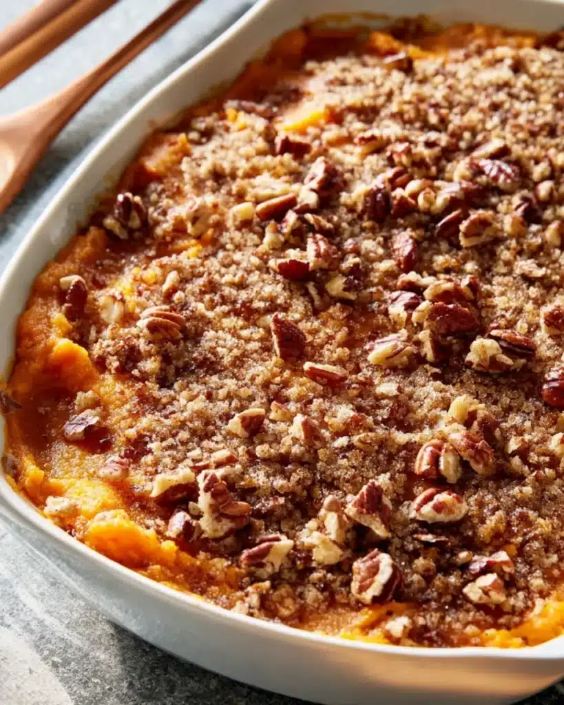 Ina Gartens Süßkartoffelauflauf mit Pekannüssen – Ein Genuss!