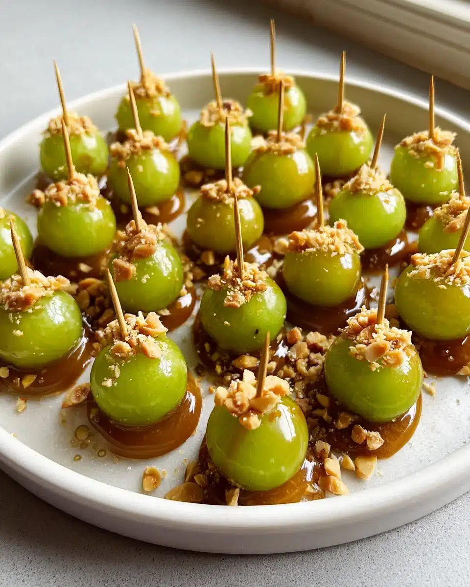 Karamell-Apfel-Trauben: Süßer Snack für jeden Anlass! 4 Karamell-Apfel-Trauben: Süßer Snack für jeden Anlass!