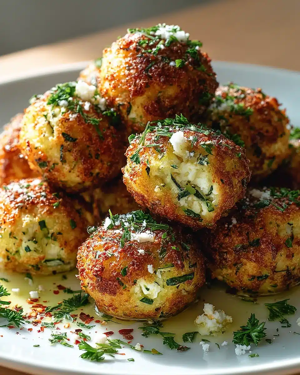 Knusprige Zucchini Feta Bällchen aus dem Ofen – Einfach lecker! 4 Knusprige Zucchini Feta Bällchen aus dem Ofen – Einfach lecker!