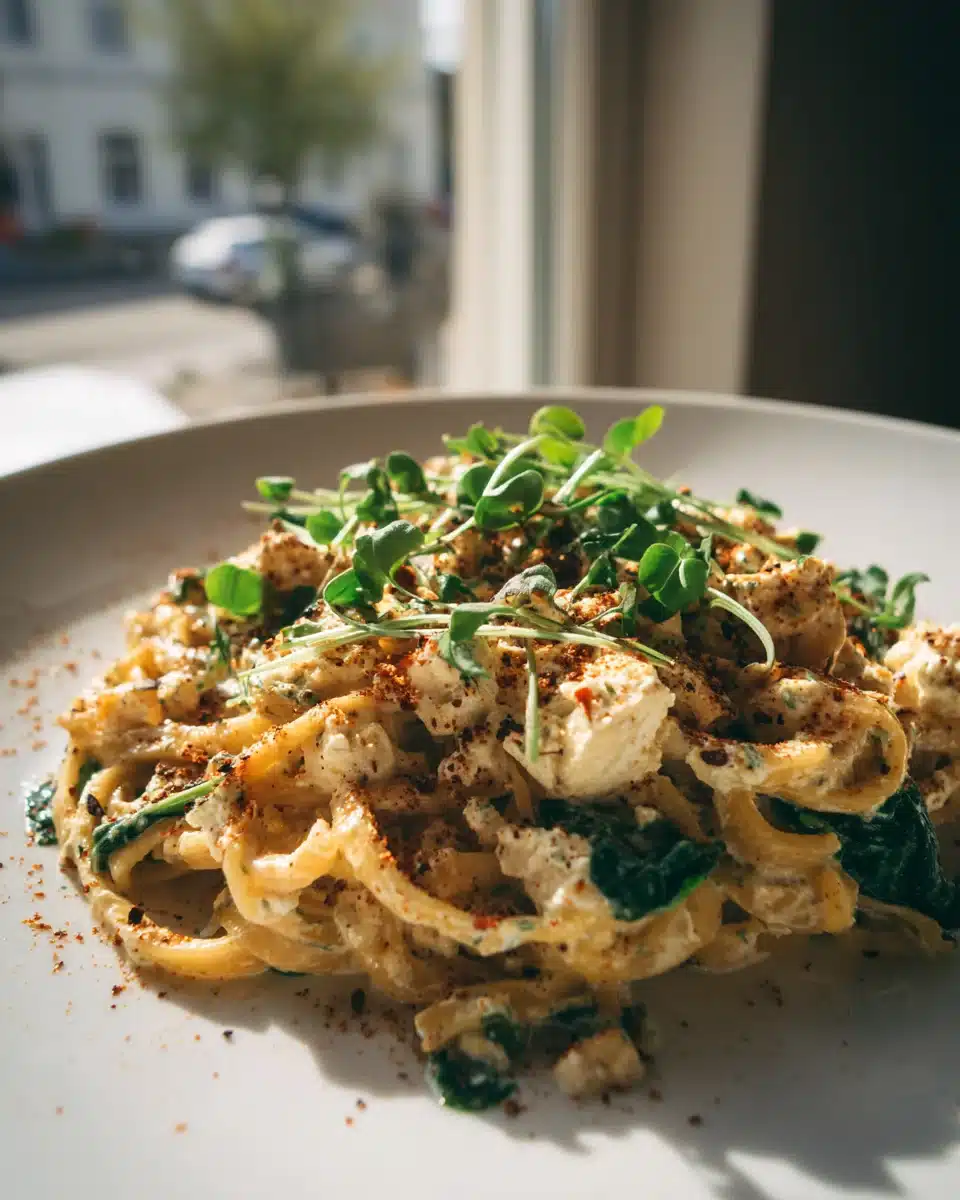 Blitz-Rezept: Protein Nudeln mit Hüttenkäse – Dein Fitness-Food!