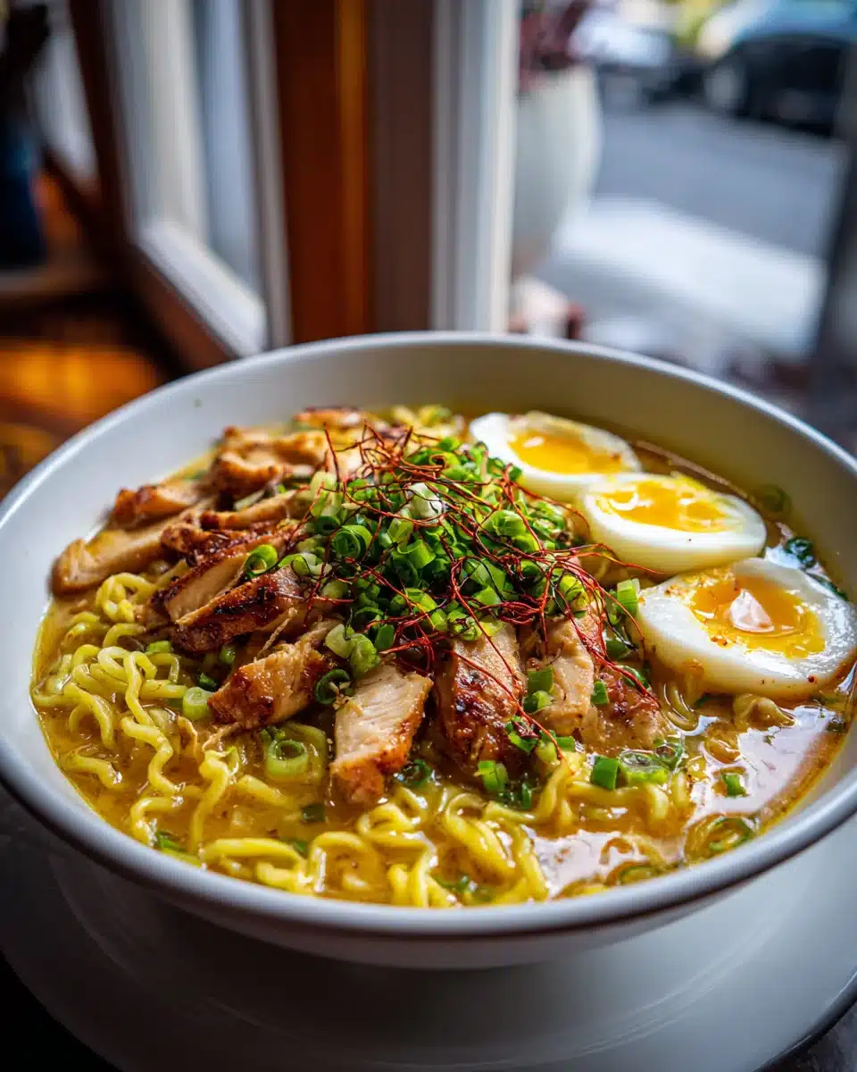 Feuriges Chicken Ramen: Cremige Knoblauchsoße – Dein Genuss! 5 Feuriges Chicken Ramen: Cremige Knoblauchsoße – Dein Genuss!