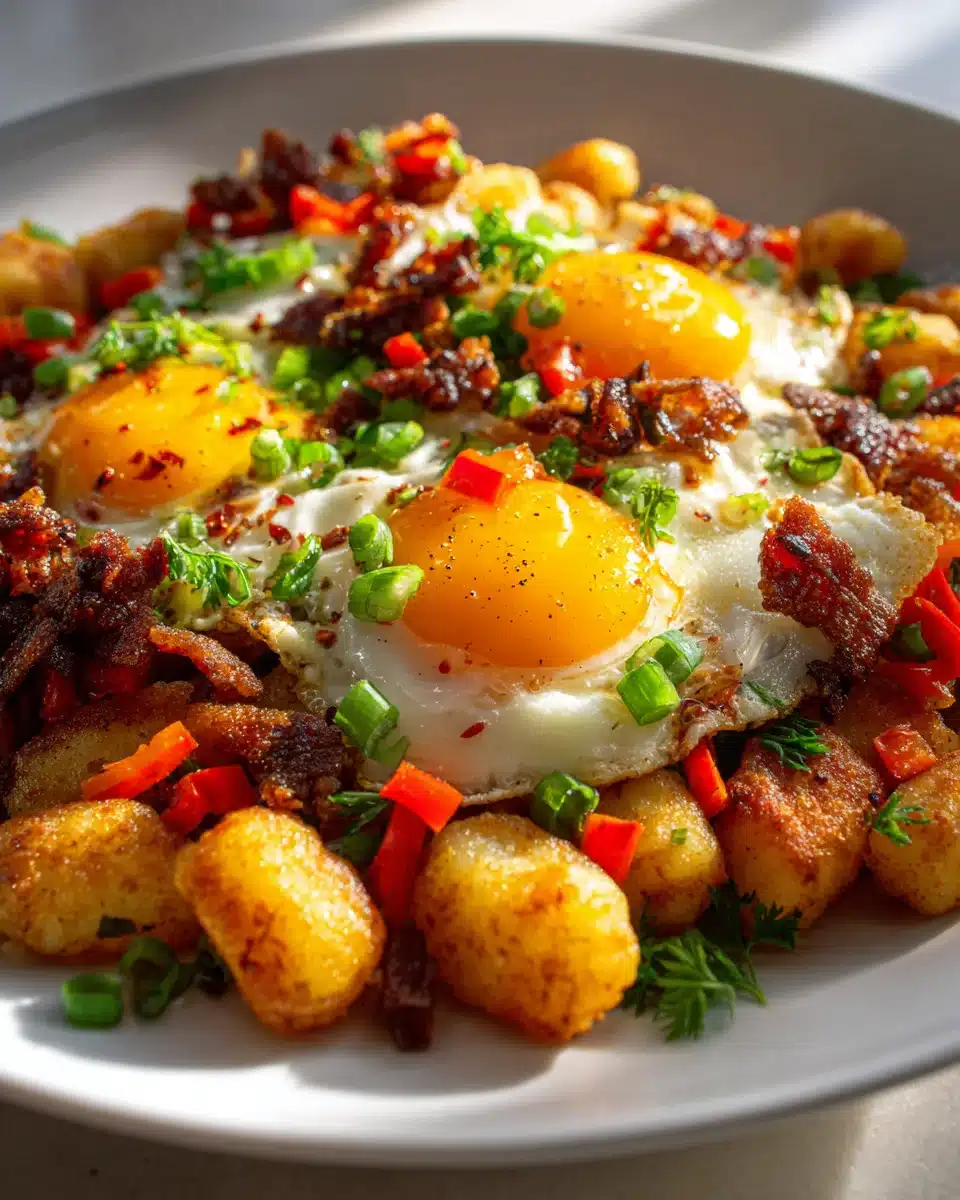 Dein perfektes Frühstück: Gnocchi-Hash mit Ei & Rinderbacon 4 Dein perfektes Frühstück: Gnocchi-Hash mit Ei & Rinderbacon