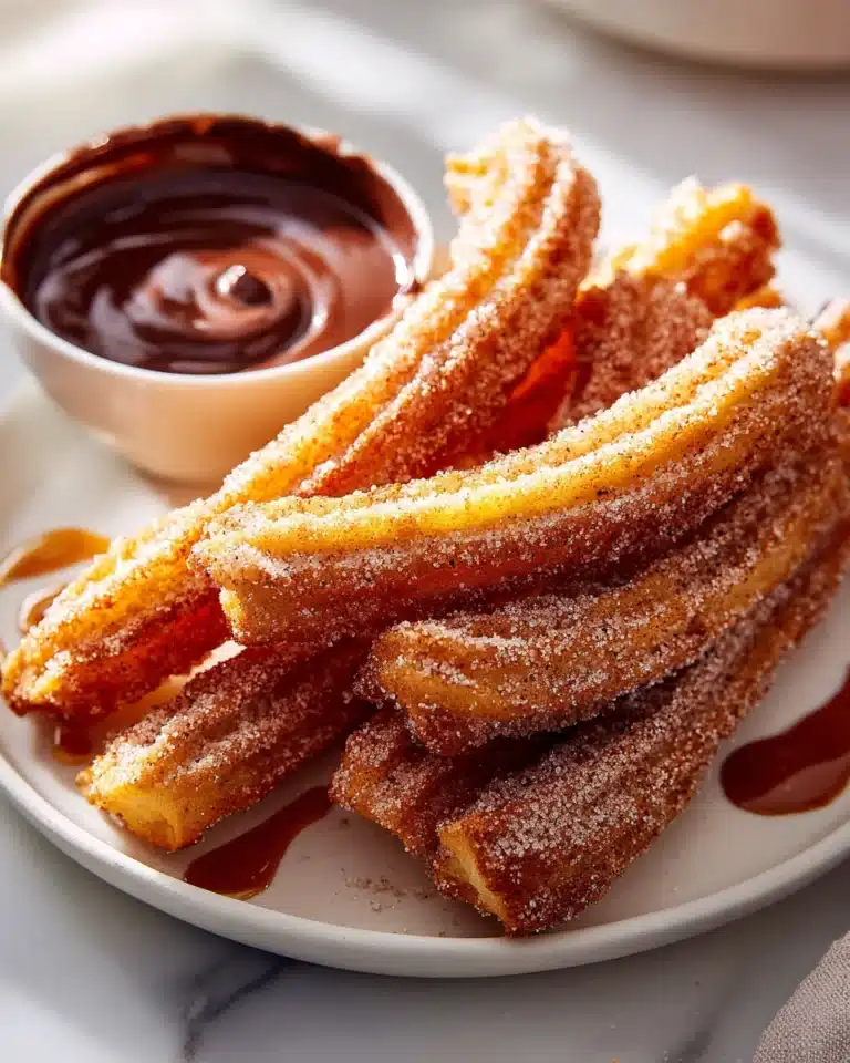 Churros aus der Heißluftfritteuse: Perfekt knusprig genießen!