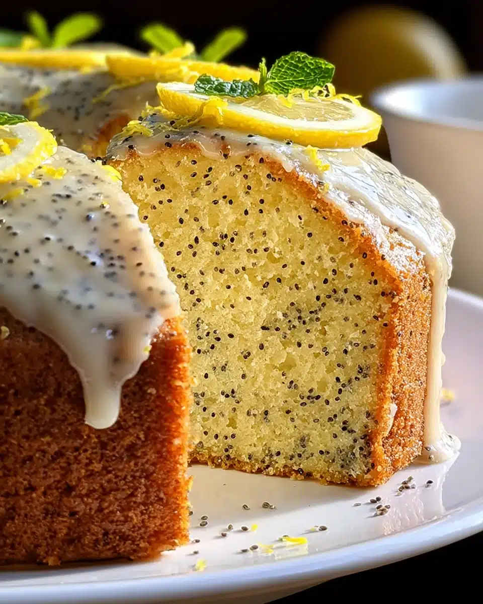 Unwiderstehliches Rezept für Zitronen-Mohnkuchen