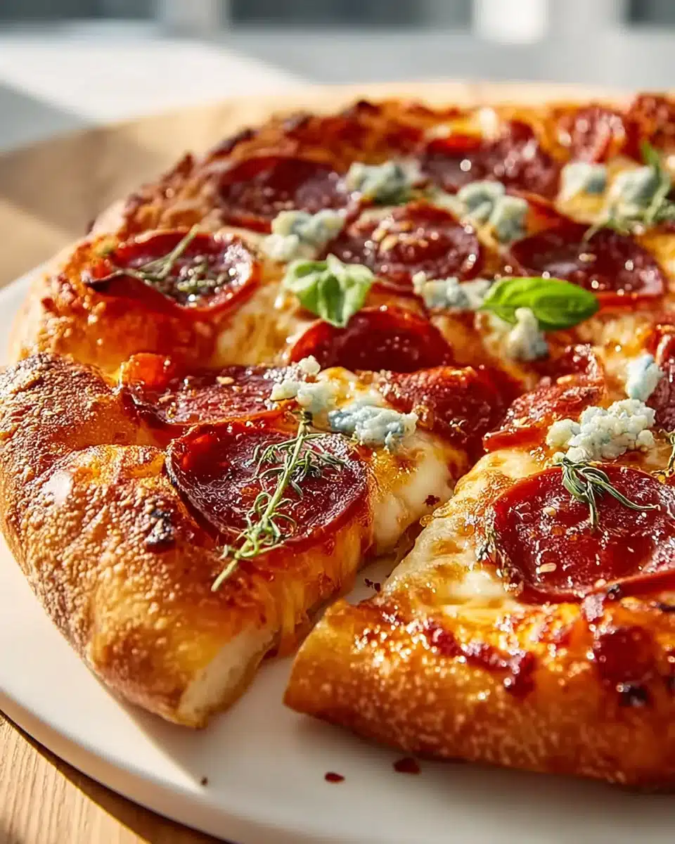 Hot Honey Beef Pepperoni Pizza – Würzige Genussreise! 5 Hot Honey Beef Pepperoni Pizza – Würzige Genussreise!