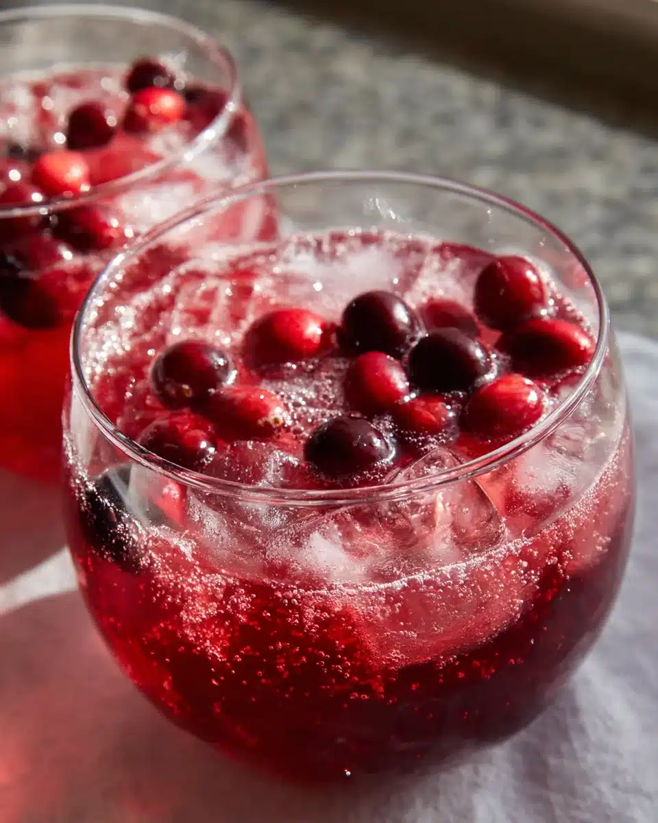Erfrischender Cranberry Cider Punch – Rezept für jeden Anlass!