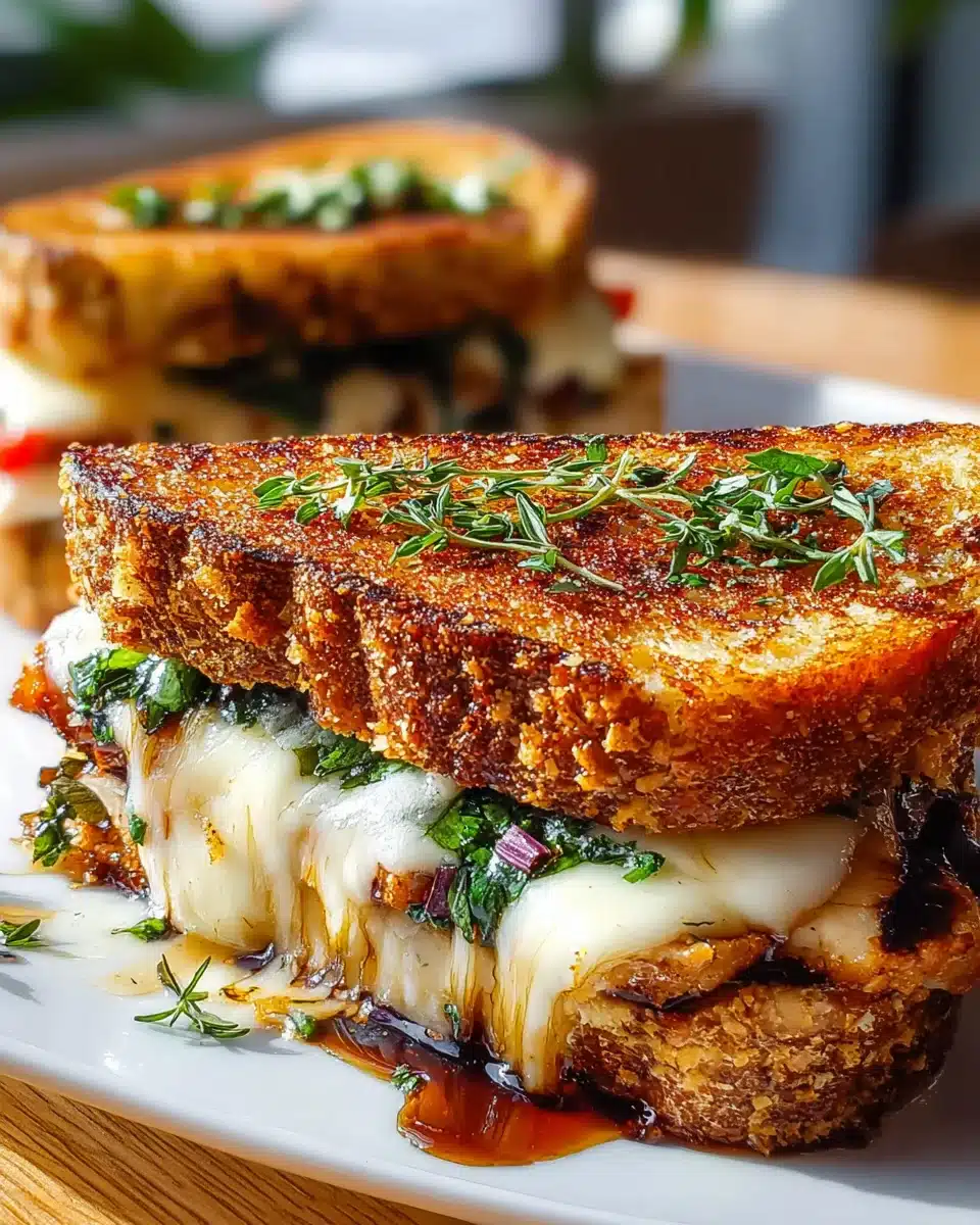 Gegrilltes Balsamico-Vinaigrette Sandwich Melt – Ein Genuss! 5 Gegrilltes Balsamico-Vinaigrette Sandwich Melt – Ein Genuss!