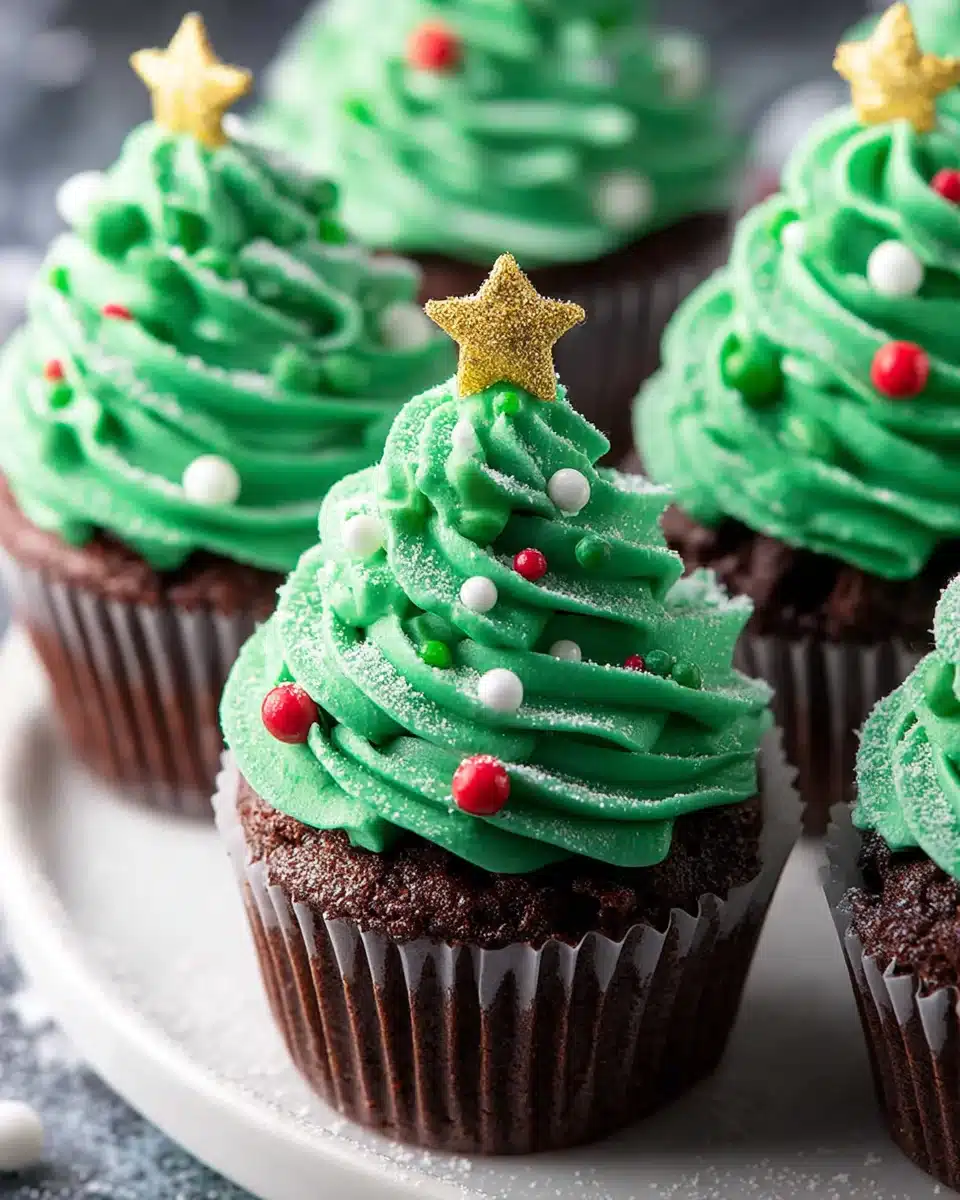 Leckere Christmas Tree Cupcakes für festliche Anlässe! 5 Leckere Christmas Tree Cupcakes für festliche Anlässe!