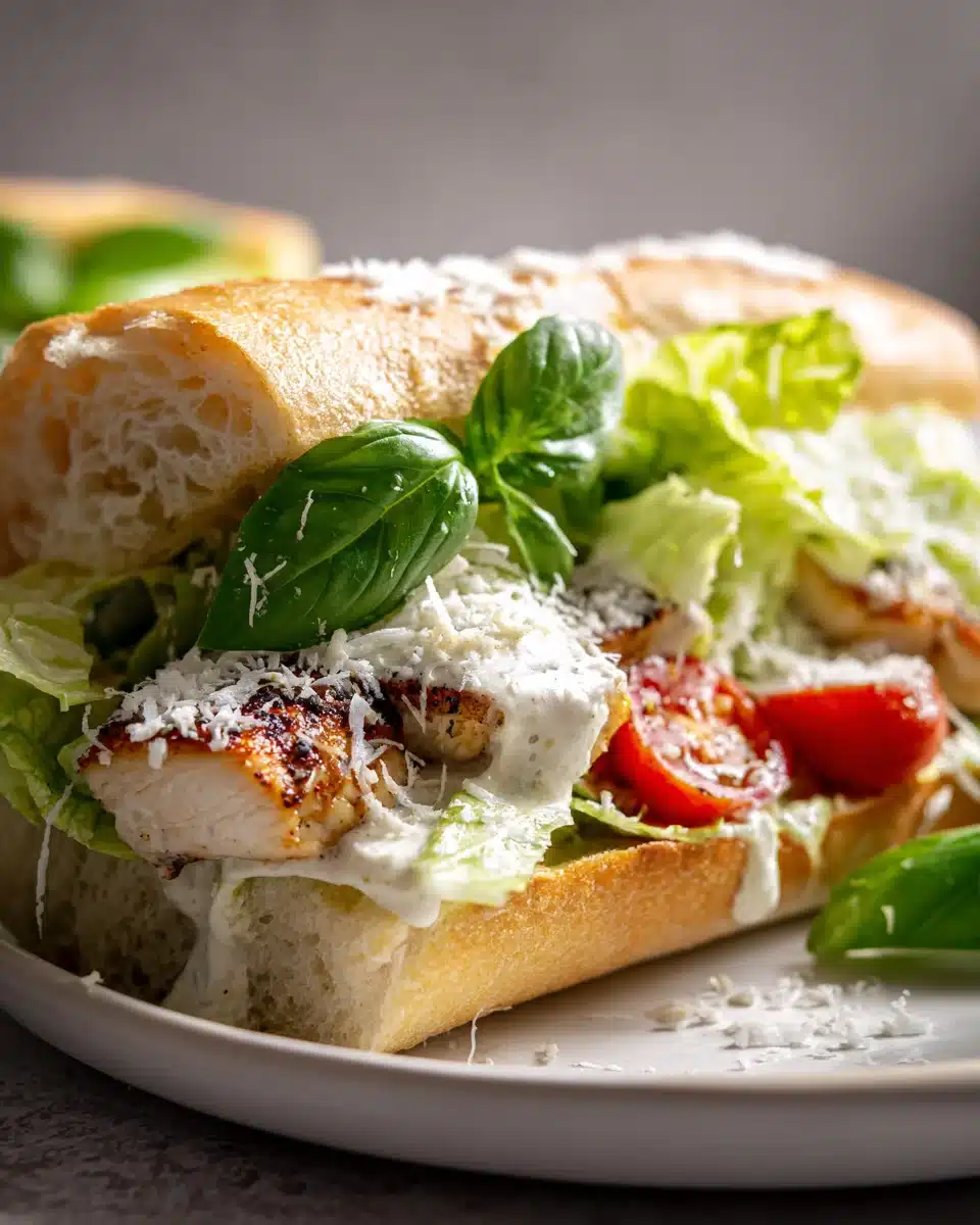 Das ultimative Hähnchen Caesar Sandwich – Einfach unwiderstehlich! 4 Das ultimative Hähnchen Caesar Sandwich – Einfach unwiderstehlich!