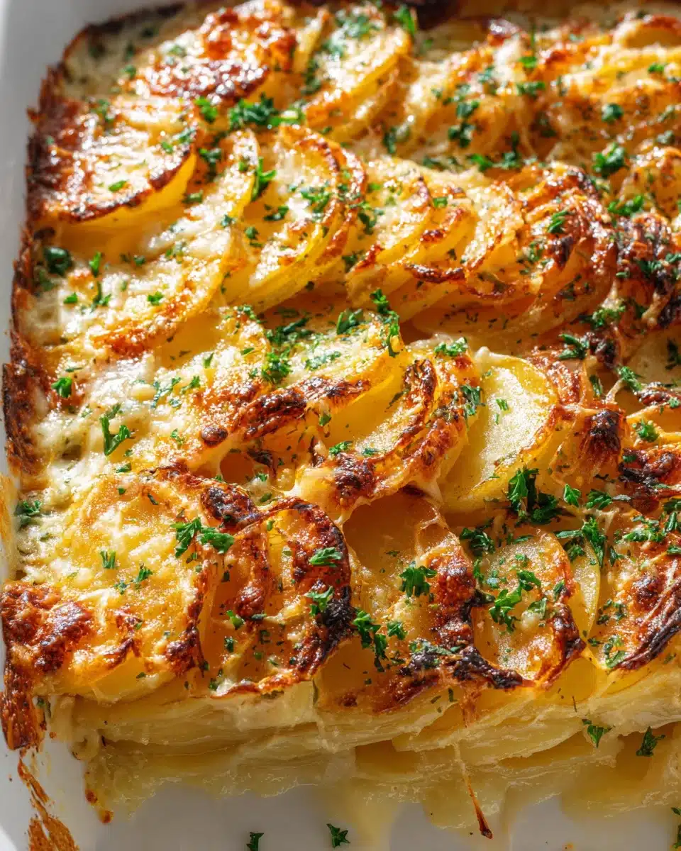 Leckere Scalloped Potatoes: Cremiges Kartoffelrezept!