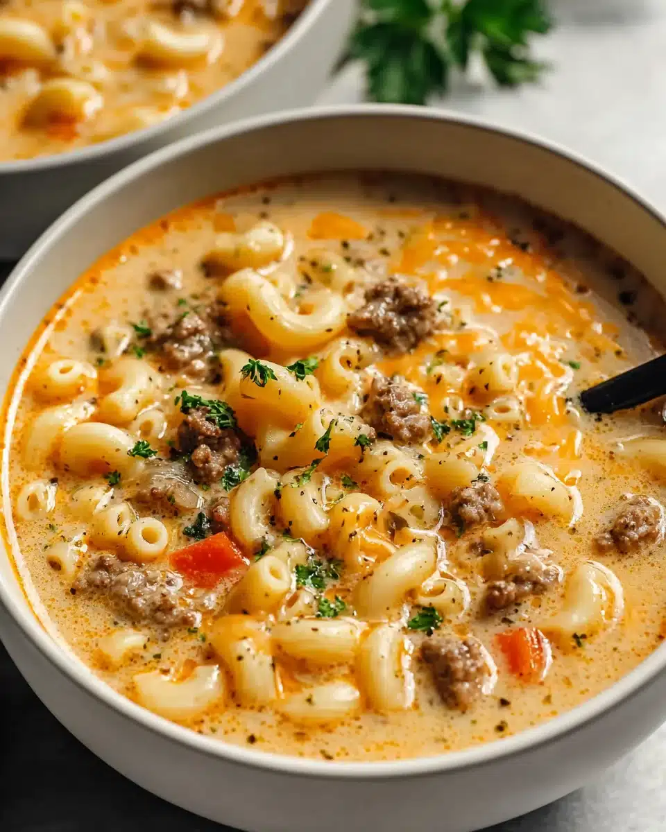 Macaroni Cheeseburger Soup: Deftige Köstlichkeit für Genussfans 5 Macaroni Cheeseburger Soup: Deftige Köstlichkeit für Genussfans